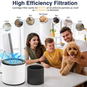 Filtre de remplacement pour aspirateurs humides/secs Shop-Vacs 90304 90350 90333, pour la plupart des aspirateurs de 5 gallons et plus. Partie #   90304, 90585 - Product Image 5