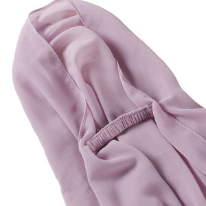 Multi Color Malaysian Instant Hijab With Elastic Band Tudung Tile Muslim <b>Women</b> Stylish Pearl Chiffon <b>Scarf</b> - Product Image 3