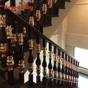 Barandillas Decorativas <span class=keywords><strong>de</strong></span> Aluminio para Escaleras Interiores, Diseño <span class=keywords><strong>de</strong></span> Pilar <span class=keywords><strong>de</strong></span> <span class=keywords><strong>Madera</strong></span>, Barandillas <span class=keywords><strong>de</strong></span> <span class=keywords><strong>Madera</strong></span> para <span class=keywords><strong>Terrazas</strong></span> - Product Image 3