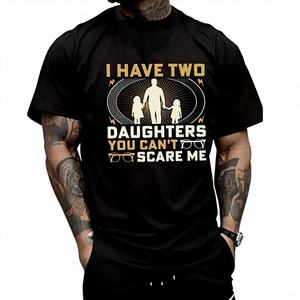 Camiseta Unisex Informal, Divertida, Cómoda, Transpirable y Ecológica, 100% Algodón, 180 Gramos, Estampada con Diseño Sólido, Regalo para Papá - Product Image 1