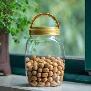 โรงงานขายส่ง กระปุกพลาสติกขนาด 88 คาลิเบอร์ ฝาปิดแบบพกพา สำหรับบรรจุขนมข้าวโอ๊ตฟรีซดราย ขนมวอลนัท น้ำตาล และอาหารอื่นๆ - Product Image 2