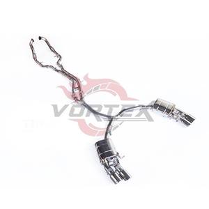 Sistema de Escape Catback con Válvulas de Acero Inoxidable Vortex y Tubo Frontal para Audi S5 B8 3.0T 2008-2016, Sonido Deportivo Remoto - Product Image 2
