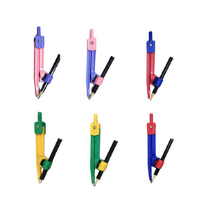 <span class=keywords><strong>Compas</strong></span> de dessin en plastique pour étudiants, <span class=keywords><strong>compas</strong></span> en métal et en plastique avec <span class=keywords><strong>mine</strong></span> pour le dessin et l'école - Product Image 2
