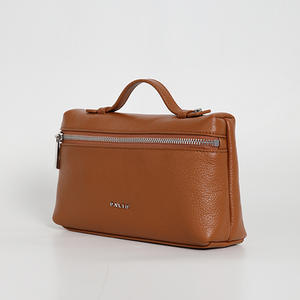 Sac à main femme en cuir PU à motif litchi élégant, neuf d'usine 2025, bandoulière, fermeture éclair, chaîne polyvalente pour jeans - Product Image 2