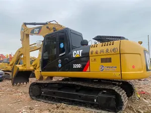 사용 된 CAT320 굴삭기 건설 장비 CAT 320D 325 330 애벌레 기계 재고