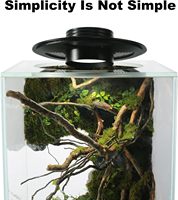 Terarium Tanaman Profesional Dengan Lampu LED Tumbuh PPFD Tinggi CRI 95 Spektrum Penuh untuk Venus Flytrap Drosera Lumut Lanskap Mikro