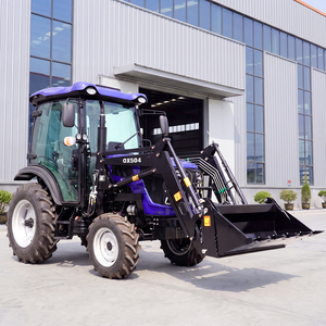 Tracteurs agricoles LUYU 504-854 HP avec cabine climatisée, boîte de vitesses 4x4, moteur YTO, chargeur frontal - Product Image 6