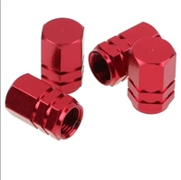 Bouchon de valve en alliage d'aluminium général Bouchon de pneu en métal Fournitures pour automobile, moto, vélo Accessoires d'extérieur Accessoires de voiture