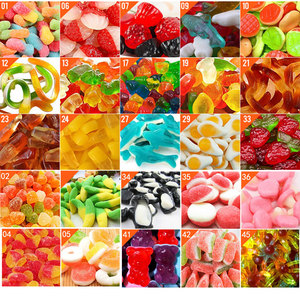 Caramelle gommose di colore misto dolce e di buona qualità all'ingrosso - Product Image 2