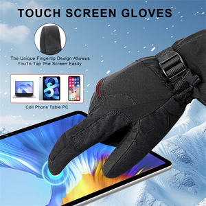 Gants de snowboard chauffants imperméables d'hiver 7.4v Charge magnétique Chauffe-mains thermique Gants de ski chauffants - Product Image 3