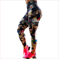Leggings de sport et de yoga taille haute pour femmes, personnalisés, tendance et originaux, grandes tailles