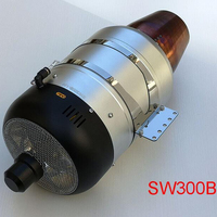 Nouveau Moteur Turbine Brushless SWIWIN SW300Pro Max à Poussée de 30KG pour Grand Modèle d'Avion, Tricycle et Aile Fixe