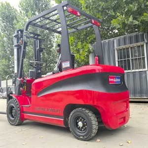 Montacargas Eléctrico 4x4 Resistente CPD20, Capacidad de Carga de 2 Toneladas, Alturas de Mástil de 3-4.5m, Batería de Plomo-Ácido, Fabricación China - Product Image 4