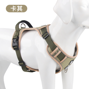 Adjustable Reflective Oxford Vest for Large <b>Dogs</b> Breathable Soft Padded No-Choke Harness Easy Control Handle No-Pull Pet - Product Image 1