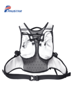 Sac d'hydratation en polyester Nepest 12L avec fermeture éclair, sac à dos de cyclisme/ ski, sifflet de sécurité, poche à eau de 2L |   Course à pied |   Ajustable