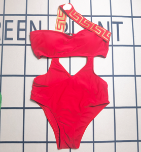 Maillot de bain de fitness pour femmes, <span class=keywords><strong>bikini</strong></span> avec logo personnalisé 3D, échantillon gratuit, ensemble de maillots de bain 2 pièces et col rond, vêtements de plage - Product Image 4
