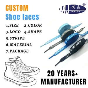 Lacci delle scarpe stampati personalizzati in poliestere da 1cm - Product Image 2