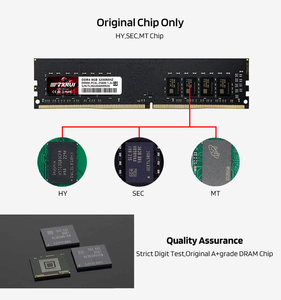 Module de RAM DDR4 pour ordinateur de bureau 8 Go 3200 MHz, carte mère noire, connecteur à bord doré, mémoire haute vitesse - Product Image 6