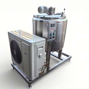 Réservoir de réfrigération pour lait Ace 300L, réservoir de stockage de liquides et de jus, machine de traitement laitier et de fabrication de yaourt - Product Image 5