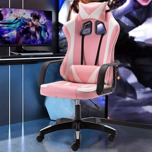 <span class=keywords><strong>Pakistan</strong></span> beliebte hochwertige niedrige MOQ PC Bürostuhl billig Pink Gaming Stuhl Computer Gamer Stuhl für Mädchen Nylon Basis - Product Image 6