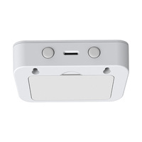 Thermomètre hygromètre intelligent Tuya Apple Home NAS-TH02B ZigBee WiFi avec batterie intégrée sécurisée, capteur de temps pour chambre de bébé, fonction OTA intelligente pour la maison