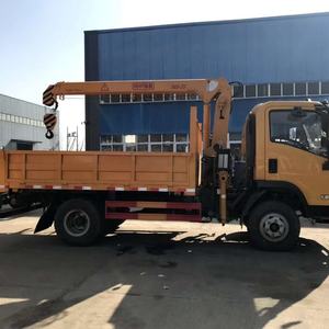 מנוף זרוע הידראולי 3.2 טון 5 טון 10 טון 12 טון 16 טון משאית מניפולטור עם זרוע טלסקופית מנוף רכוב על משאית - Product Image 1