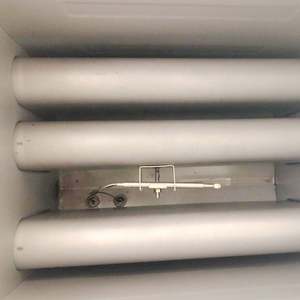 Friteuse à gaz double cuve de 700 mm avec deux paniers et armoire en acier inoxydable, certifiée CE, puissance 31 kW, friteuse commerciale professionnelle - Product Image 2