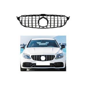 Grille avant <span class=keywords><strong>Panamericana</strong></span> pour Mercedes Benz <span class=keywords><strong>Classe</strong></span> C W205 2019-2021 Facelift GTR Style W205 Grill - Product Image 1