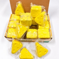 Jouet Squishy en PU en forme de triangle, rebond lent, pour enfants de 8 à 13 ans, unisexe, best-seller transfrontalier