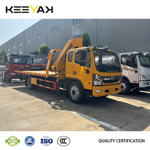 Camion de remorquage DongFeng de haute qualité avec treuil hydraulique, flèches télescopiques, bras de levage, véhicule à moteur, déblaiement d'obstacles, sauvetage - Product Image 3
