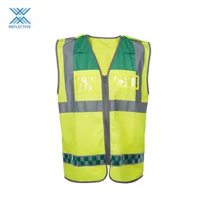 LX Cheap Price Reflective Hi Vis Construction Safety Vest Class 2 Engineer Safety Vest With Logo