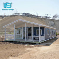 Vente directe étendue 20Ft 40Ft Conteneur extensible Maison préfabriquée Casas avec cuisine Prix Luxe prêt à vivre