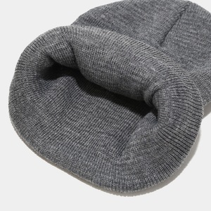 Chapeau en tricot jacquard acrylique uni de 70 g, version large pour homme et <span class=keywords><strong>femme</strong></span>, pull chaud, <span class=keywords><strong>bonnet</strong></span> de skateboard - Product Image 6