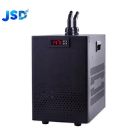 Refroidisseur d'eau d'aquarium JSD 1/3HP 1/2HP 1HP silencieux et économe en énergie pour aquarium d'eau douce et d'eau salée, livré avec pompe