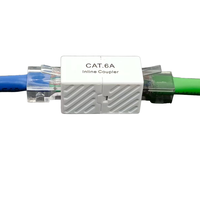 Adaptateur Répartiteur Ethernet LAN Gigabit 1000 Mbps RJ45 YBO, Connecteur Réseau Mâle-Femelle CAT5e CAT6 8P8C, Accessoires d'Extension Réseau