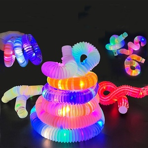 Tubo Luminoso LED de Plástico para Fiestas, 2 cm, Luces LED Extensibles, Juguete Sensorial para Pascua, Halloween, Cumpleaños - Product Image 1