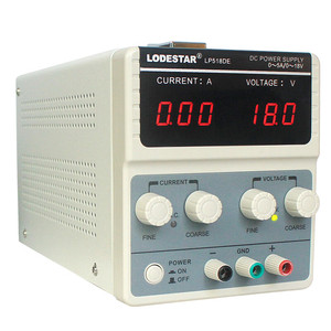 แหล่งจ่ายไฟฟ้าอุตสาหกรรมแบบปรับค่าได้เฟสเดียวแรงดันคงที่สูง LP518DE 18V5A - Product Image 2