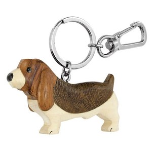 Portachiavi in Legno a Forma di Cane Senza Confezione - Product Image 1