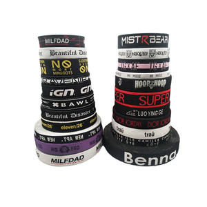 <span class=keywords><strong>Cintura</strong></span> da Donna Personalizzabile con Logo, in Tela Jacquard Gialla, Poliestere/Nylon, con Anello a D in Lega, Stile Industriale Hip Hop, per Abiti <span class=keywords><strong>e</strong></span> Jeans - Product Image 6