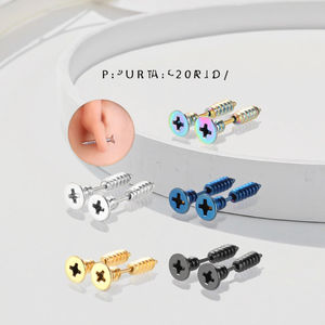 Vis Tragus <span class=keywords><strong>Piercing</strong></span> Nouvelle Mode Boucles D'oreilles Spike Oreille Stud Anneau 16G <span class=keywords><strong>Helix</strong></span> <span class=keywords><strong>Piercing</strong></span> Boucles D'oreilles Femmes Hommes <span class=keywords><strong>Piercing</strong></span> Bijoux - Product Image 3