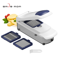 Multifunctionele Handmatige Mandoline Keukengereedschap Plastic Handpers Fruit Groente Snijden Nieuwe Uiensnijder Groentechopper