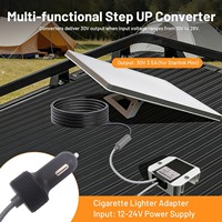 Adaptateur secteur 12V 12-24V 30V 3.5A avec prise allume-cigare pour Starlink Mini, résistant à l'eau, protection contre les courts-circuits, pour camping-car et voiture