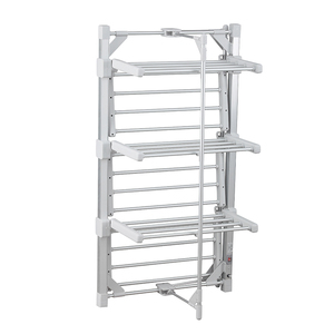 Electric 3-Tier Foldable Dryer <strong>Rack</strong> Indoor Heated Airer With Stand For Clothes Socks Laundry For Bathroom Balcony Cleaning - Product Image 2