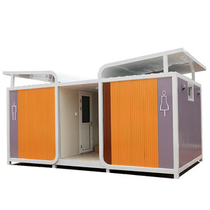 Baño Portátil de Panel Sándwich, Moderno y Ecológico, para Atracciones Turísticas, Uso en Exteriores - Product Image 2