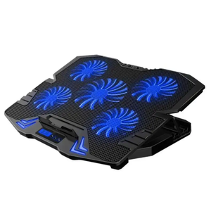 Support de refroidissement pour ordinateur portable 15,6 pouces, pliable, avec ventilateur de refroidissement - Product Image 1