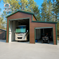 Structure métallique en acier de qualité supérieure pour la conception de garages, bâtiments préfabriqués, auvents et abris de voiture