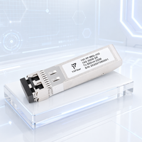 Módulo Transceptor Óptico de Fibra SFP+ 10G SR Multimodo 10GBASE-SR 850nm 300m Dúplex LC DDM MMF, Fábrica China