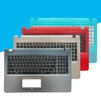 Pour ASUS X540L C520u F540UP X500UB R540S FL5700U A540U D540Y Coque supérieure argentée avec clavier tactile et repose-poignets