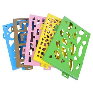 Panel de pared 3D de diseño moderno, chapa de aluminio, fachada Exterior, <span class=keywords><strong>techo</strong></span> artístico para centro comercial, Hotel, Hospital, Metal decorativo - Product Image 2