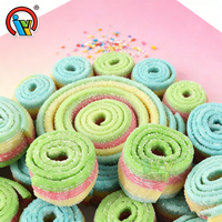 Dulces de Goma Masticables Suaves y Desgarrables de Suministro Directo de Fábrica, Gomitas Desgarrables, Dulce OEM de Marca Privada